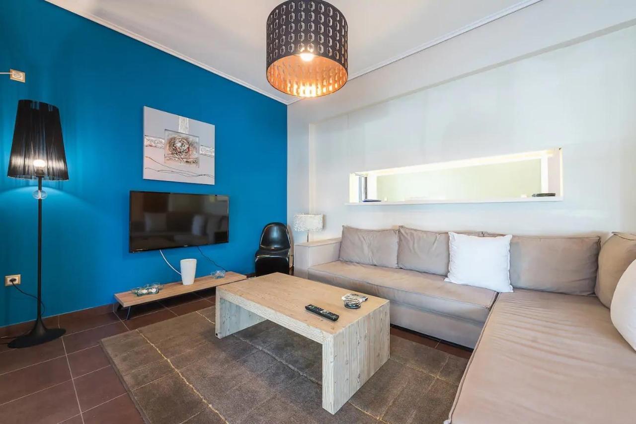Glyfada Glass-Walled Designed Apt เอเธนส์ ภายนอก รูปภาพ