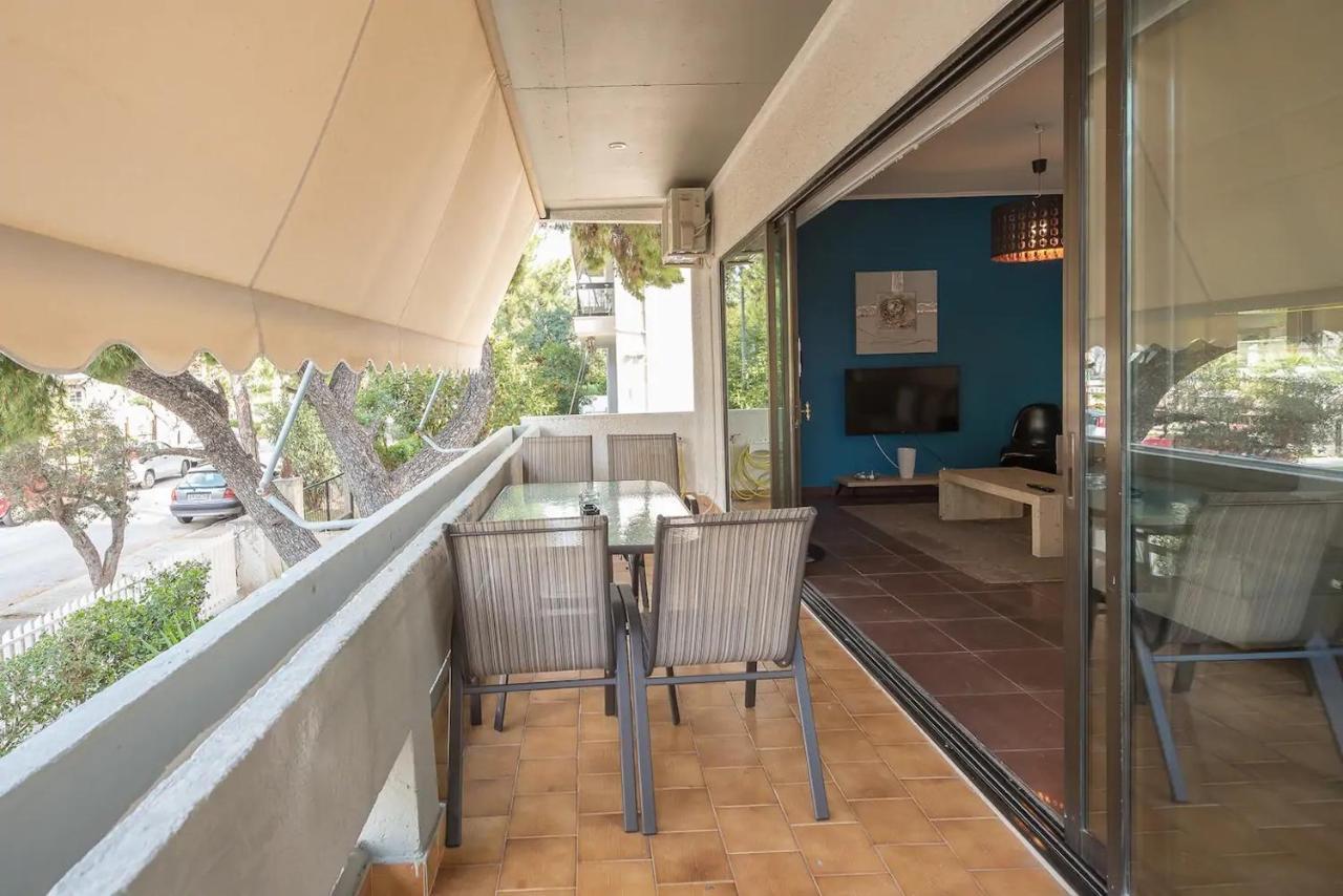Glyfada Glass-Walled Designed Apt เอเธนส์ ภายนอก รูปภาพ