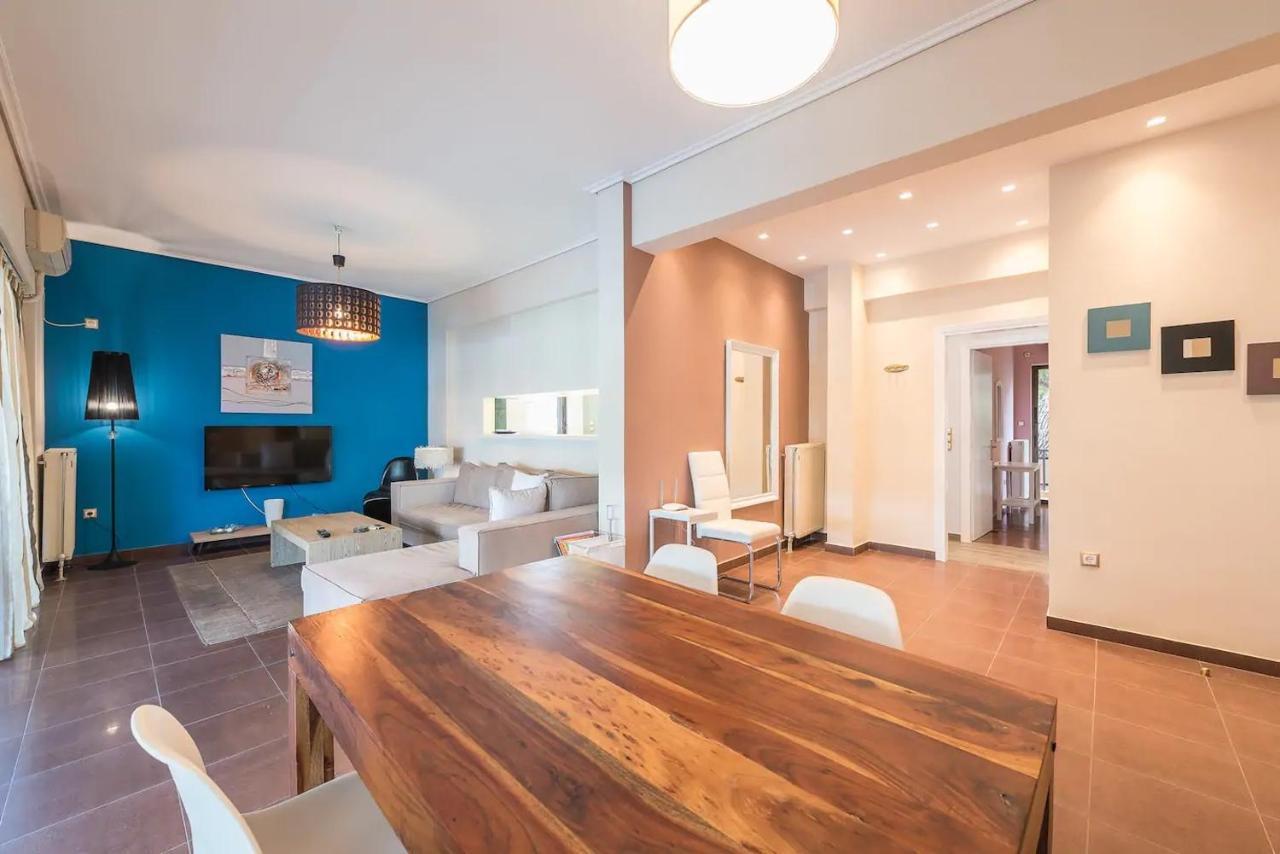 Glyfada Glass-Walled Designed Apt เอเธนส์ ภายนอก รูปภาพ