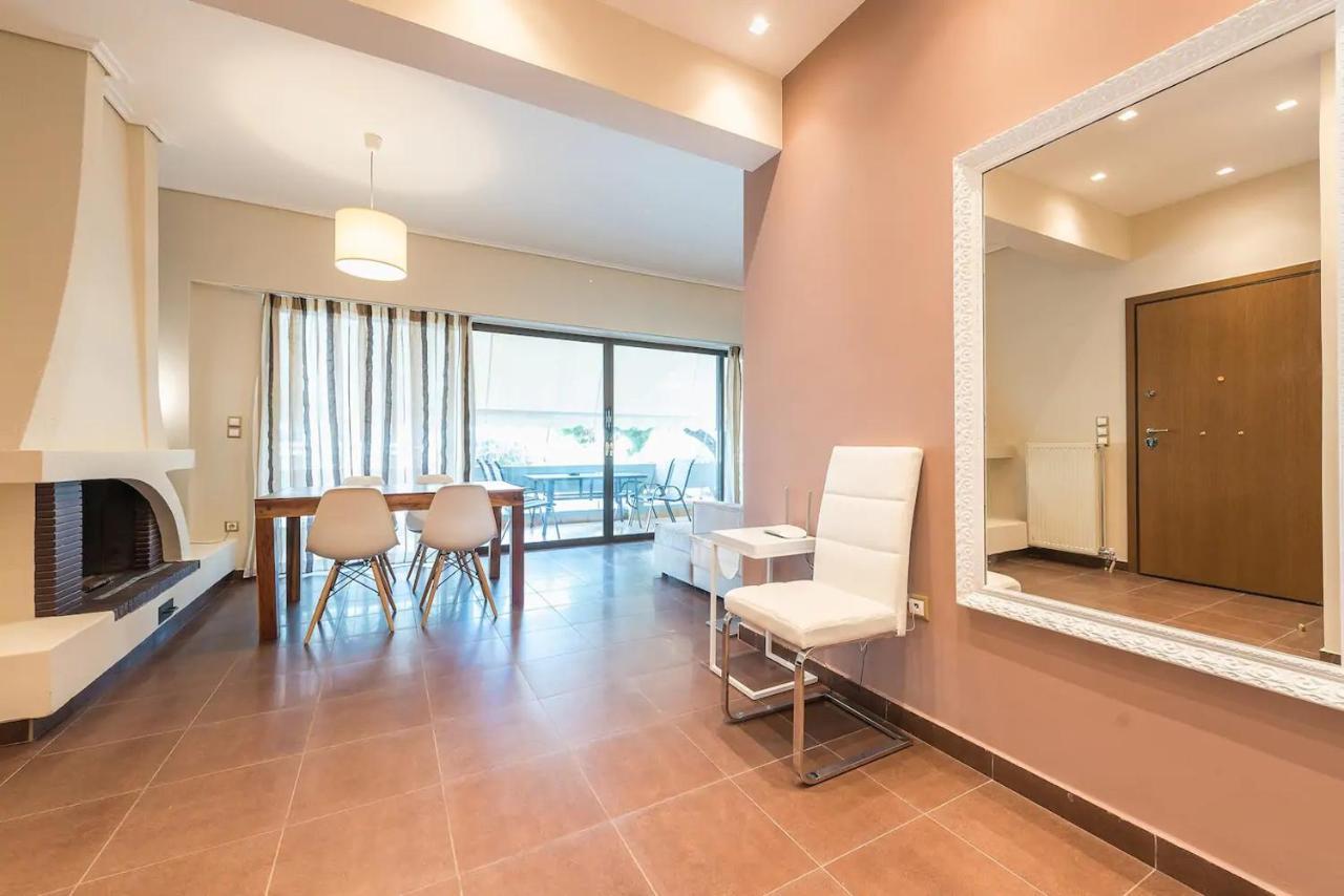 Glyfada Glass-Walled Designed Apt เอเธนส์ ภายนอก รูปภาพ